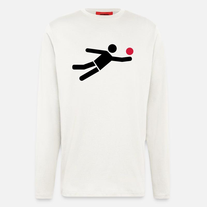 Volleyball - Longsleeve - made by SPREAD  - OFF WHITE