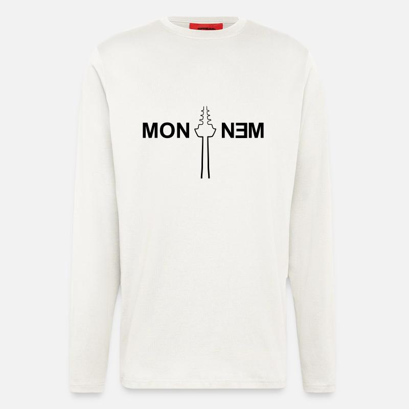 Monnem - Ufbasse - Mannheim - Langarmshirt - made by SPREAD  - OFF WHITE