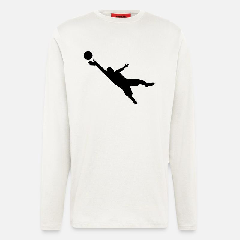 Fußball - Langarmshirt - made by SPREAD  - OFF WHITE