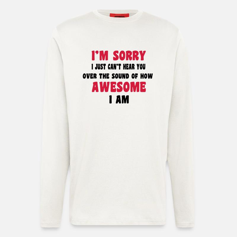 Awesome - Langarmshirt - made by SPREAD  - OFF WHITE