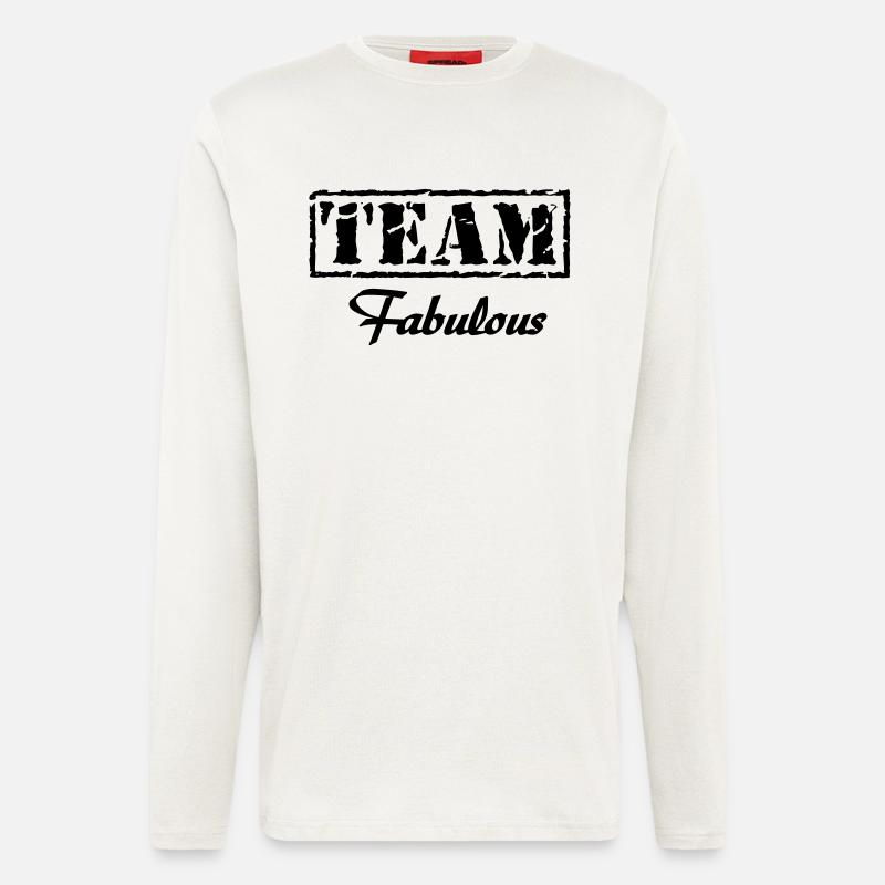 Team Fabulous - Langarmshirt - made by SPREAD  - OFF WHITE
