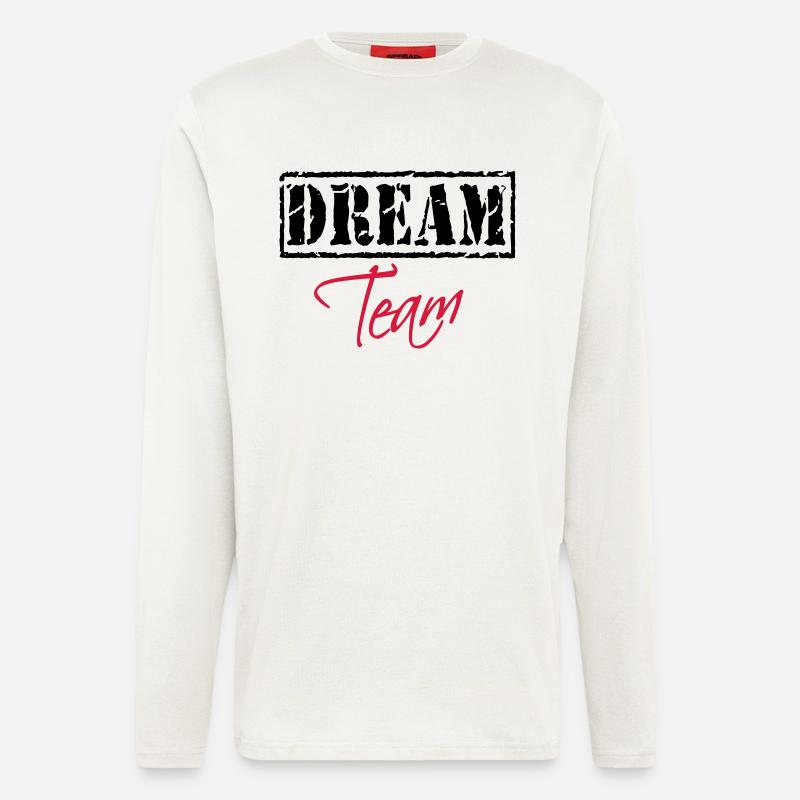 Dream Team - Langarmshirt - made by SPREAD  - OFF WHITE