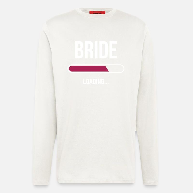 Bride loading - Langarmshirt - made by SPREAD  - OFF WHITE