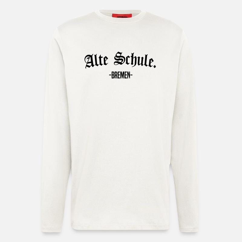 Alte Schuhe Bremen - Langarmshirt - made by SPREAD  - OFF WHITE