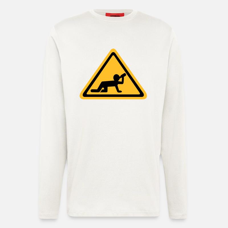 Alkohol - Langarmshirt - made by SPREAD  - OFF WHITE