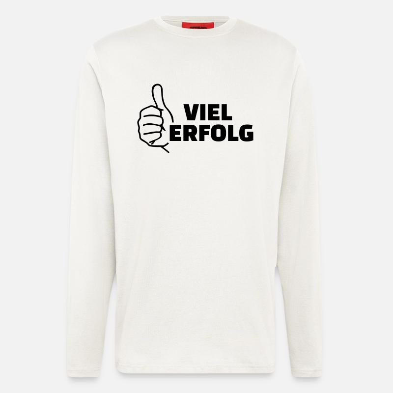 Erfolg - Langarmshirt - made by SPREAD  - OFF WHITE