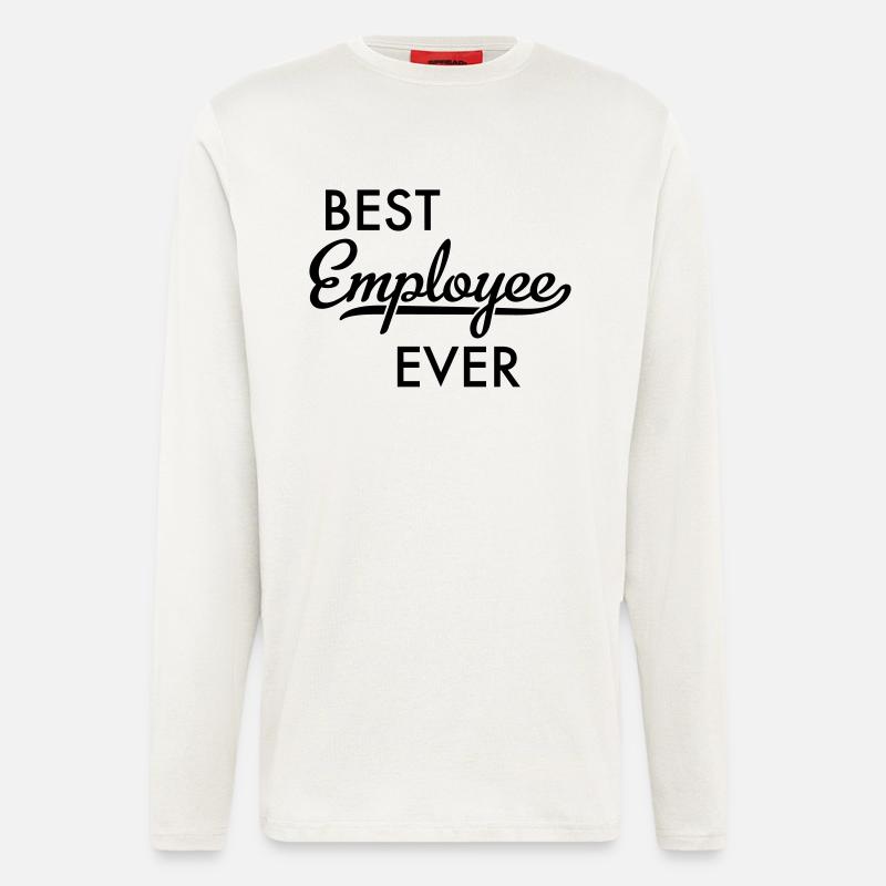 Mitarbeiter - Langarmshirt - made by SPREAD  - OFF WHITE