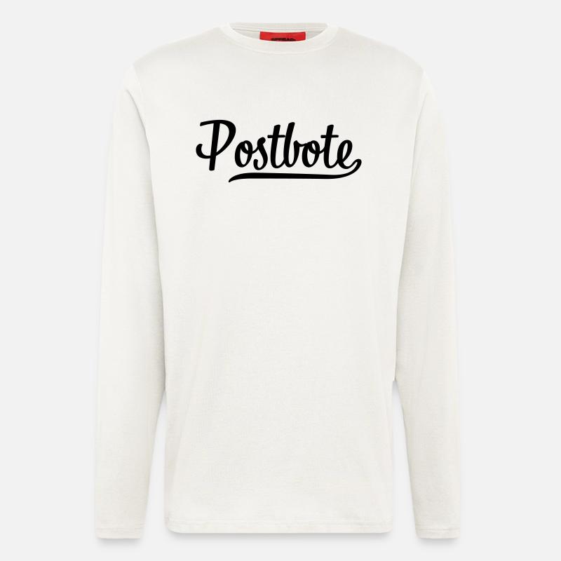 Postbote - Langarmshirt - made by SPREAD  - OFF WHITE