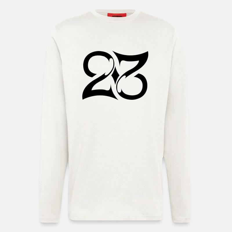 23_ambigramm - Langarmshirt - made by SPREAD  - OFF WHITE