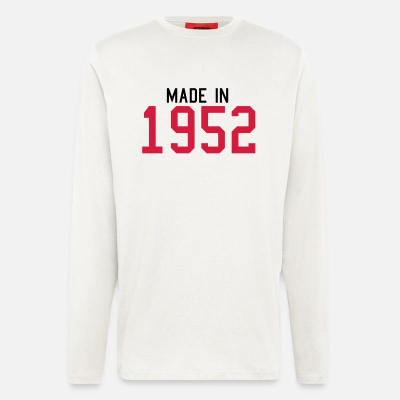 1952 - Langarmshirt - made by SPREAD  - OFF WHITE