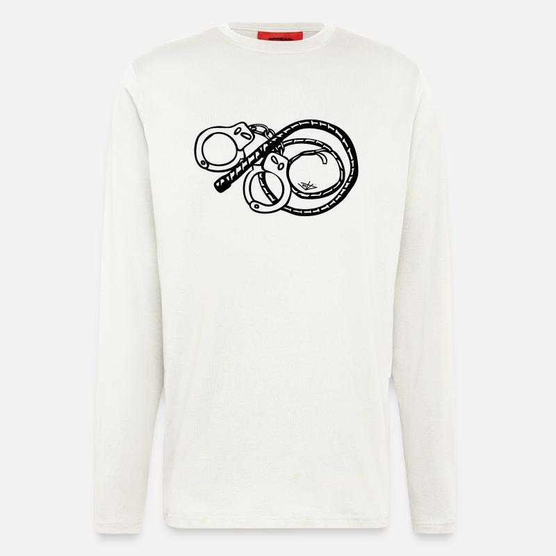 Cuff And Whip - Langarmshirt - made by SPREAD  - OFF WHITE