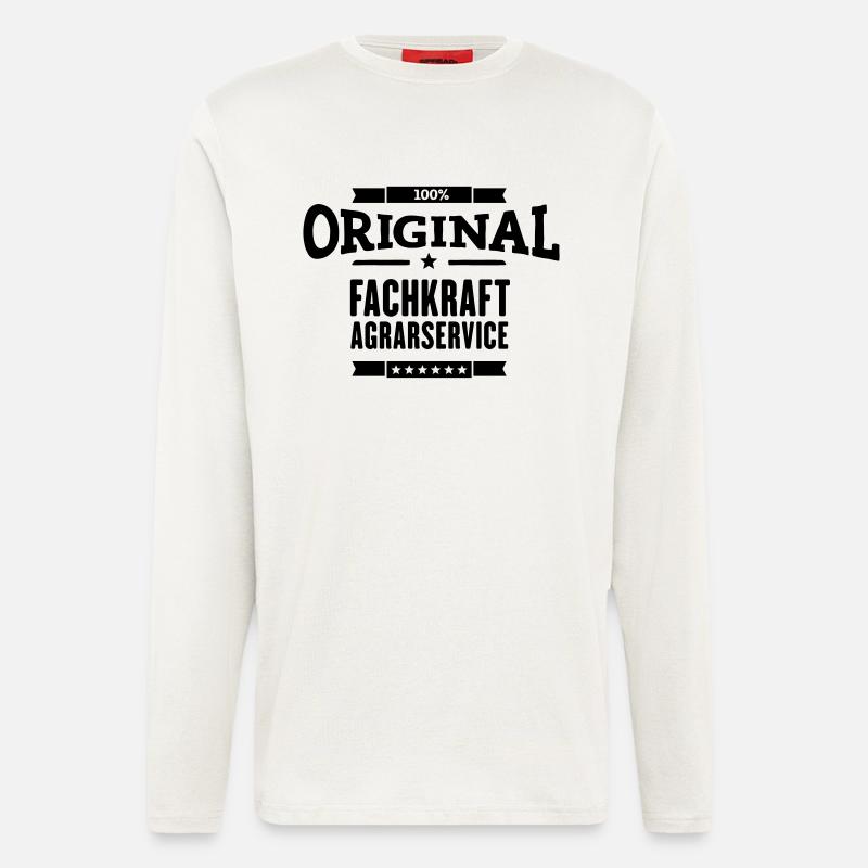 Fachkraft Agrarservice - Langarmshirt - made by SPREAD  - OFF WHITE
