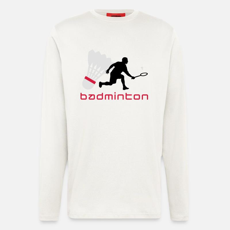 badminton_022011_y_3c - Longsleeve - made by SPREAD  - OFF WHITE