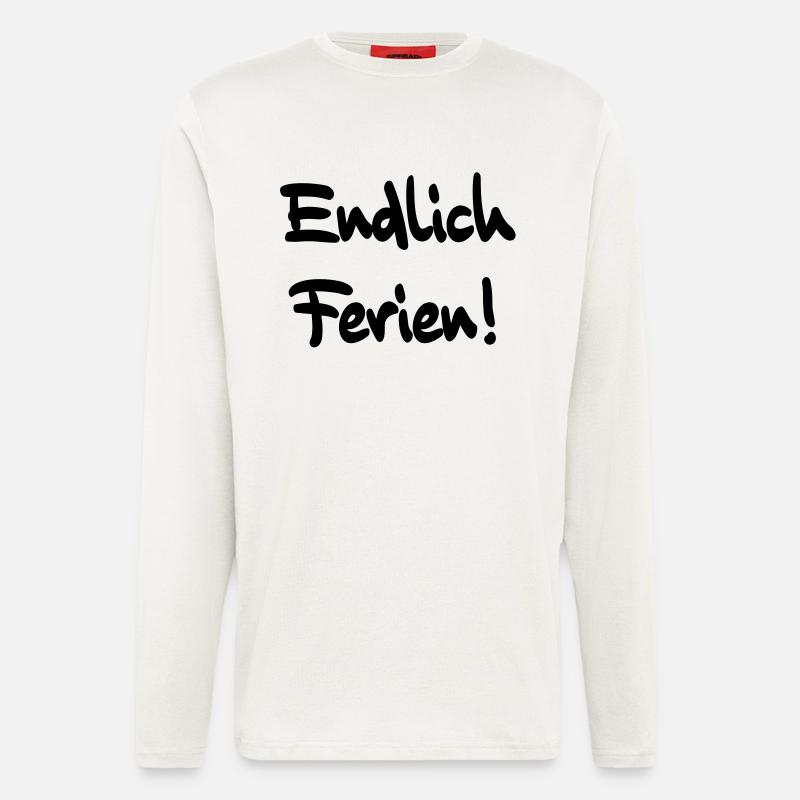ferien - Langarmshirt - made by SPREAD - OFF WHITE