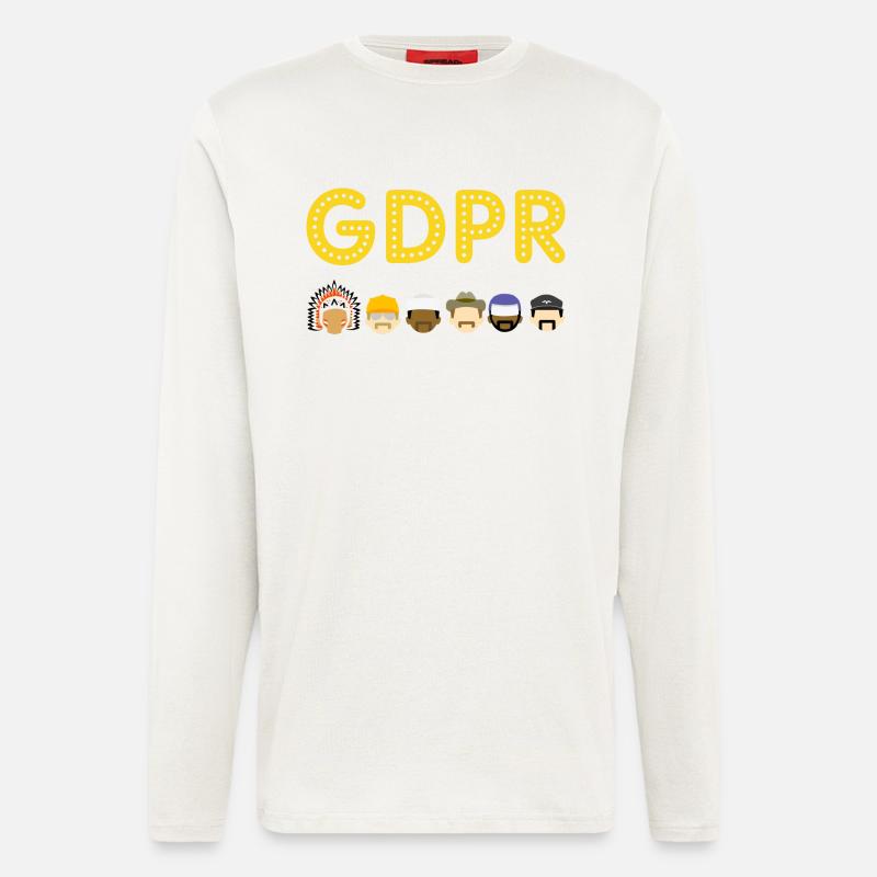 DSGVO - Langarmshirt - made by SPREAD  - OFF WHITE