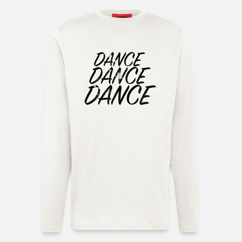 DANCE DANCE DANCE - Langarmshirt - made by SPREAD  - OFF WHITE