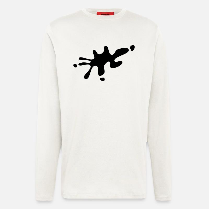 Fleck - Langarmshirt - made by SPREAD  - OFF WHITE