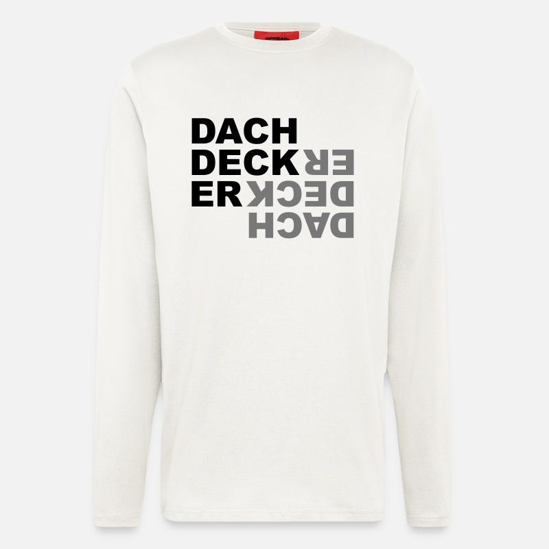 Dachdecker - V2 - Langarmshirt - made by SPREAD  - OFF WHITE