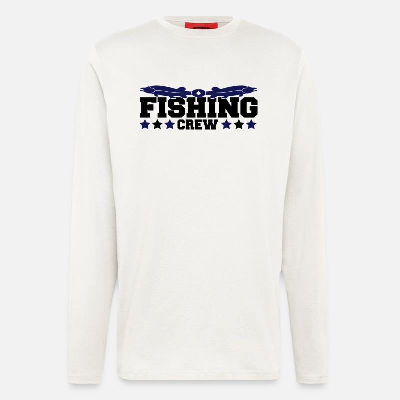 fishing_crew2 - Longsleeve - made by SPREAD  - OFF WHITE