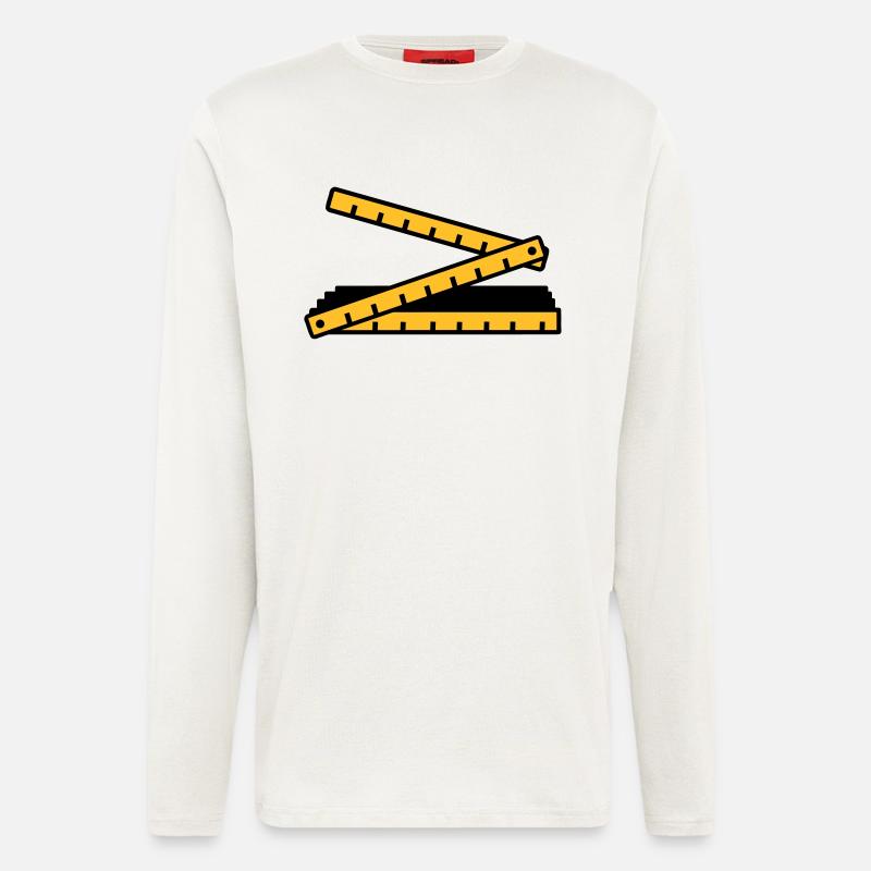 Folding rule - Longsleeve - made by SPREAD  - OFF WHITE