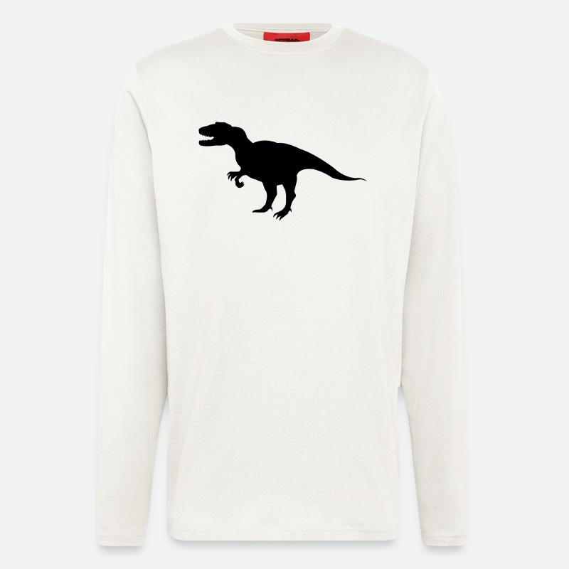 dinosaurier - Langarmshirt - made by SPREAD  - OFF WHITE