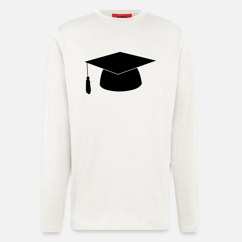 Doktorhut - Langarmshirt - made by SPREAD  - OFF WHITE