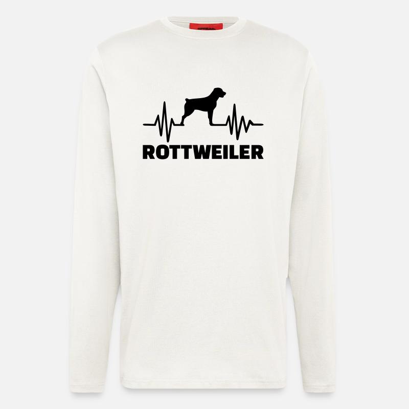 Rottweiler - Langarmshirt - made by SPREAD  - OFF WHITE
