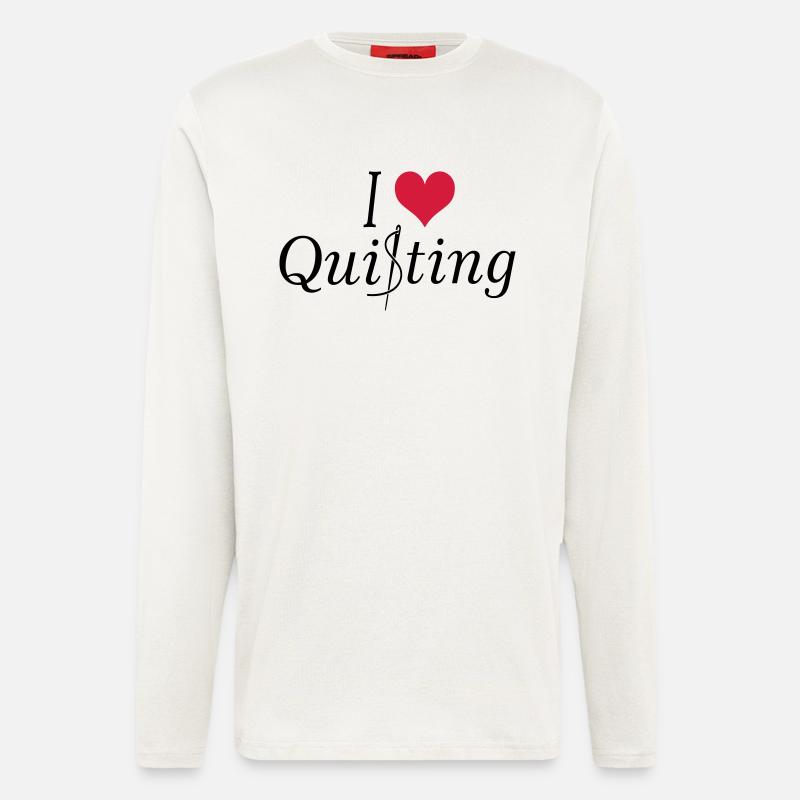 Quilt - Langarmshirt - made by SPREAD  - OFF WHITE