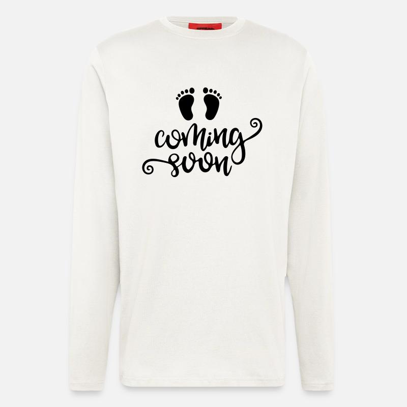 kommt bald - Langarmshirt - made by SPREAD  - OFF WHITE