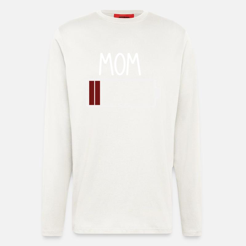 Nut low battery - Longsleeve - made by SPREAD  - OFF WHITE
