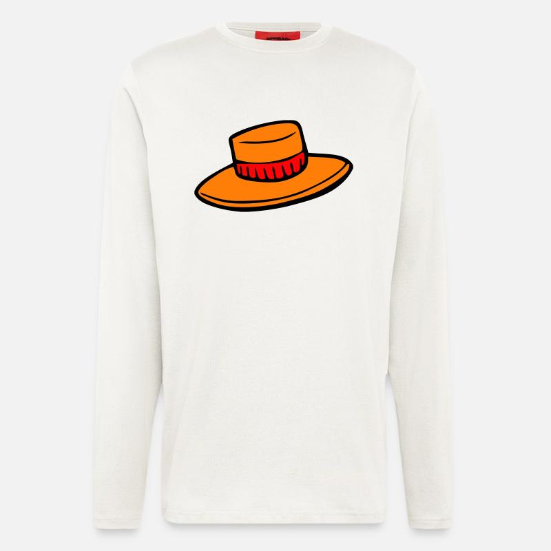 Hut - Langarmshirt - made by SPREAD  - OFF WHITE