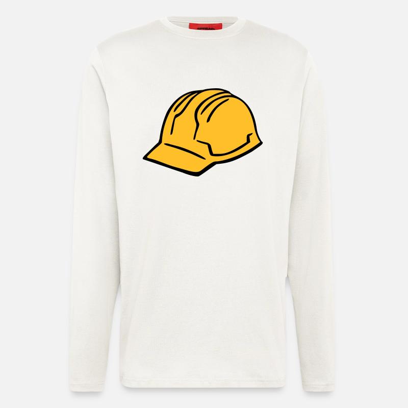 Hard hat - Longsleeve - made by SPREAD  - OFF WHITE