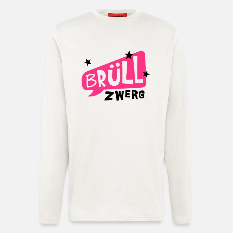 Brüllzwerg - Langarmshirt - made by SPREAD  - OFF WHITE