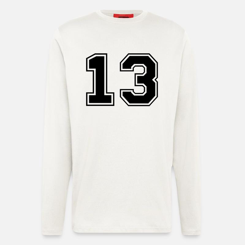 dreizehn - Langarmshirt - made by SPREAD  - OFF WHITE