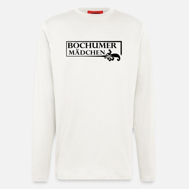Bochumer Mädchen - Langarmshirt - made by SPREAD  - OFF WHITE