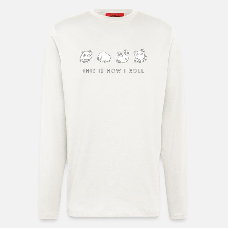 So rolle ich - Langarmshirt - made by SPREAD  - OFF WHITE