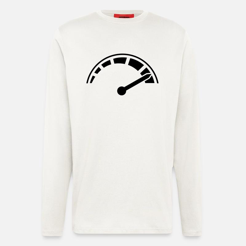 speed__f1 - Langarmshirt - made by SPREAD  - OFF WHITE
