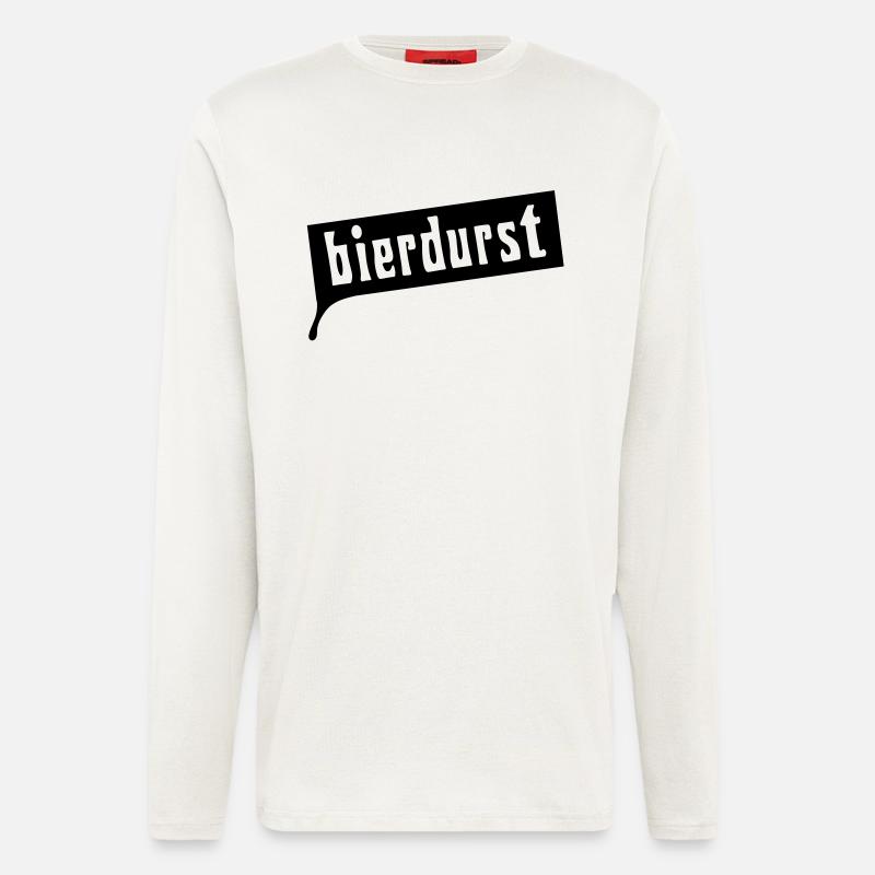 Thirst for beer - Longsleeve - made by SPREAD  - OFF WHITE