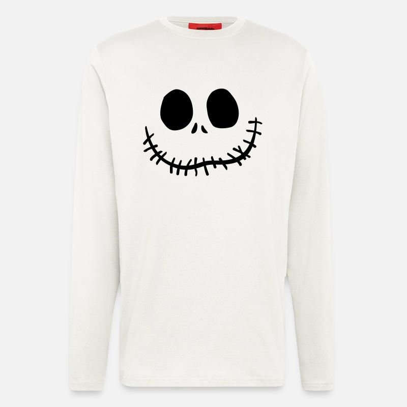 jack o'lantern - Longsleeve - made by SPREAD  - OFF WHITE