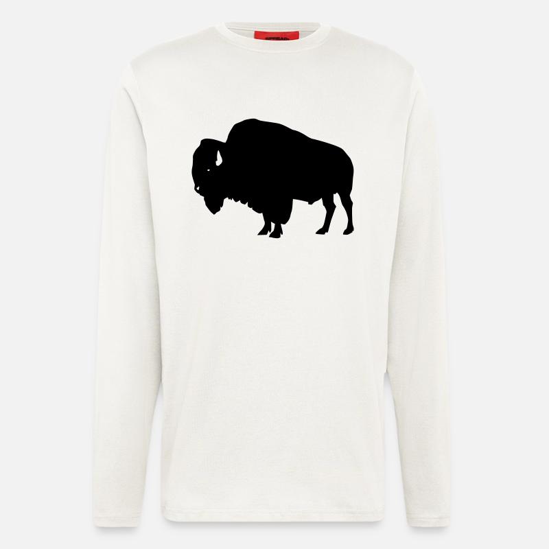 Bison - Longsleeve - made by SPREAD  - OFF WHITE