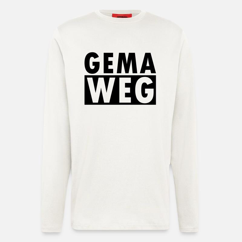 GEMA WEG - Langarmshirt - made by SPREAD - OFF WHITE