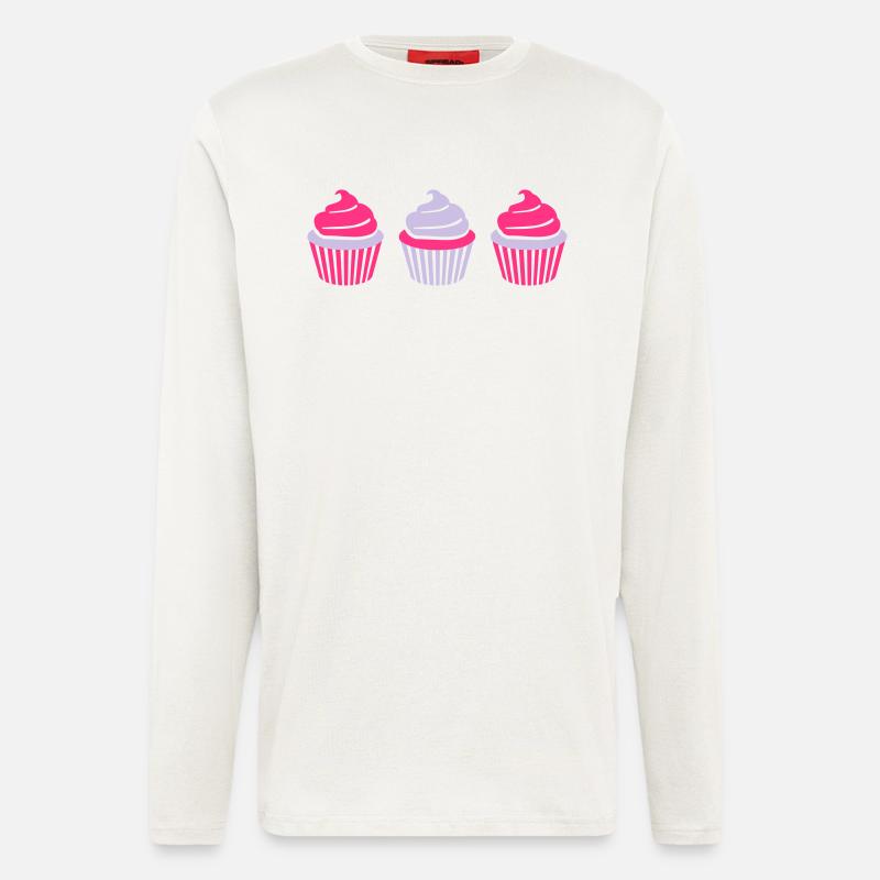 Cupcake - Langarmshirt - made by SPREAD  - OFF WHITE