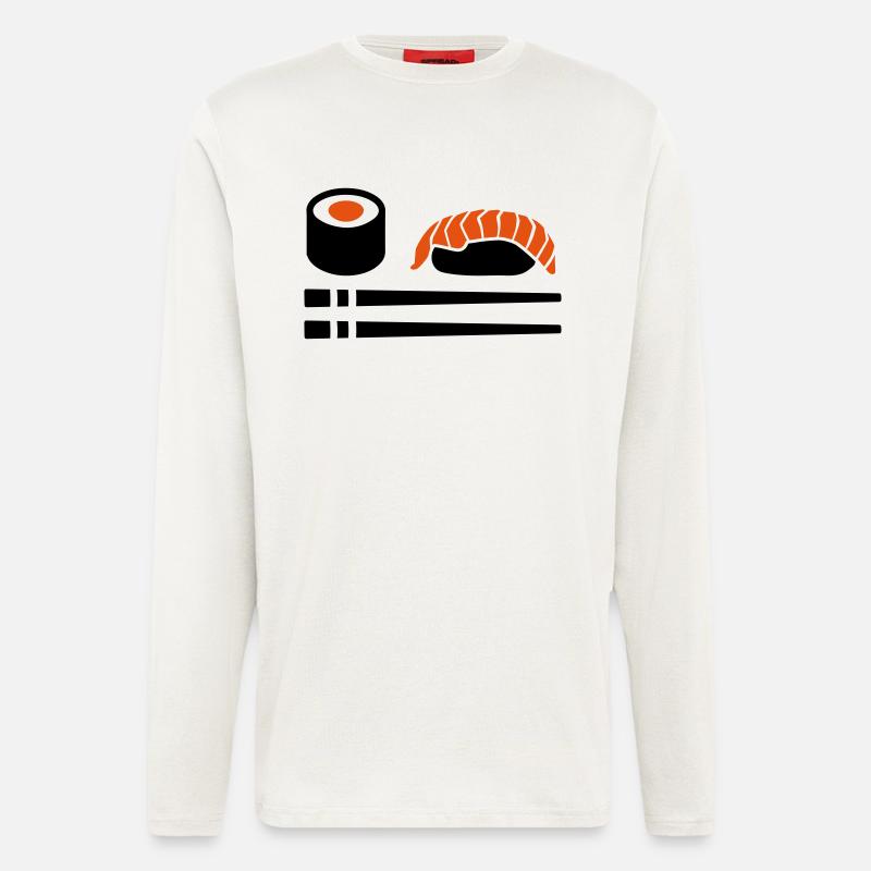 Sushi - Langarmshirt - made by SPREAD  - OFF WHITE