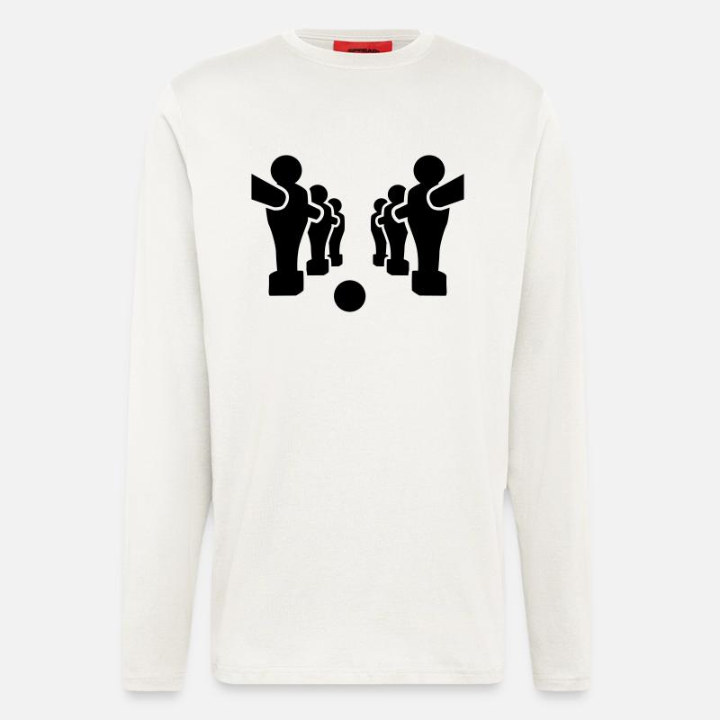 Tischkicker - Langarmshirt - made by SPREAD  - OFF WHITE