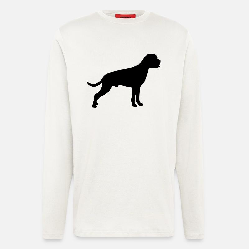 Boxer - Langarmshirt - made by SPREAD  - OFF WHITE