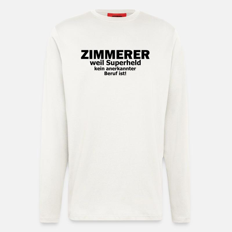 Zimmerer - Langarmshirt - made by SPREAD  - OFF WHITE