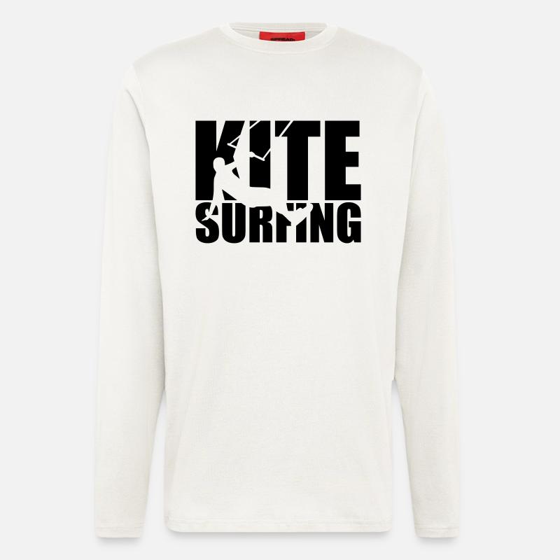 Kitesurfing - Langarmshirt - made by SPREAD  - OFF WHITE