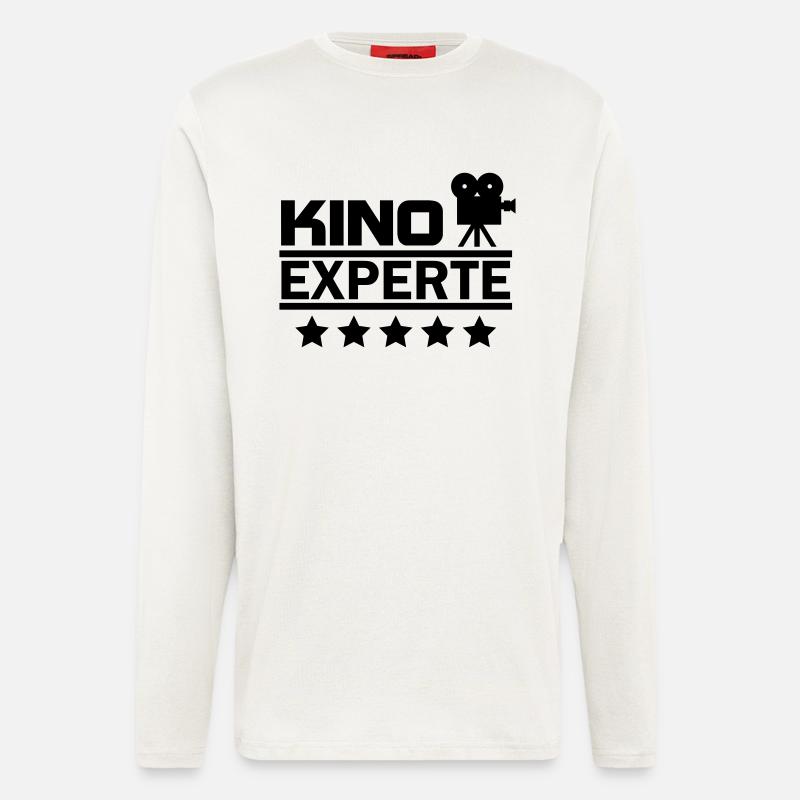 kino experte - Langarmshirt - made by SPREAD  - OFF WHITE