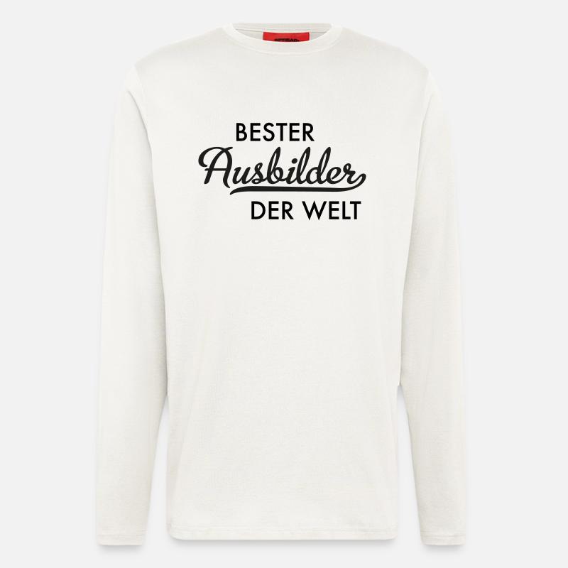 Ausbilder - Langarmshirt - made by SPREAD  - OFF WHITE