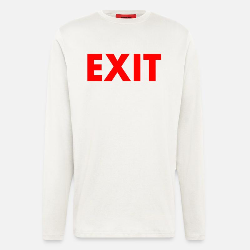Exit - Longsleeve - made by SPREAD  - OFF WHITE